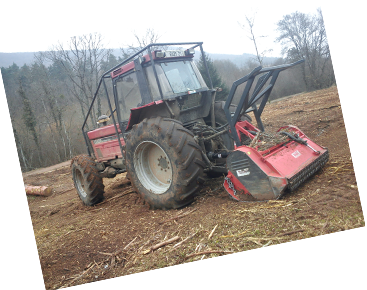 tracteur forestier